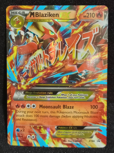 Mega/m Blaziken Ex Pokemon Card Ultra-rare