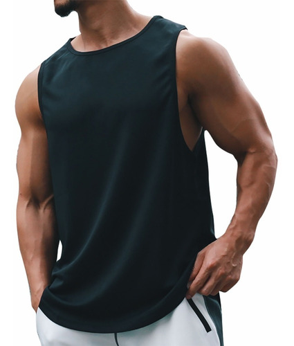 Playera Deportiva Musculosa Tank Top Seco Rápido Gym Hombre