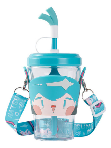 Vaso Para Bebidas Moeyu Hatsune Miku, Bonito Y Portátil