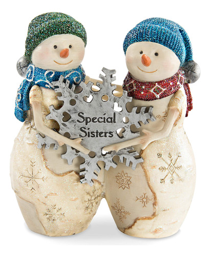 El Birchhearts Especial Hermanas 4.5  Doble Figura Decorativ