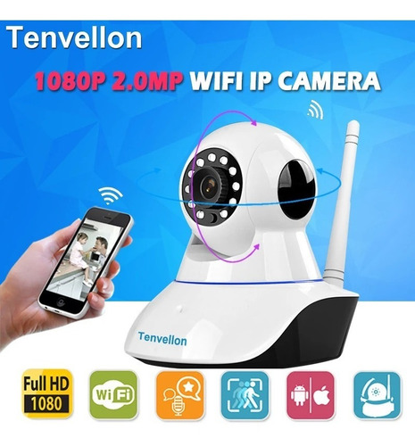 Imagen 9 de 10 de Video Baby Monitor Con Cámara Hd Noche Infrarrojo Visión Bid