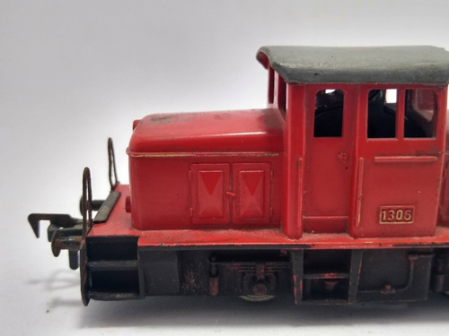 Imagen 4 de 10 de Nico Loco Diesel De Maniobras N°1306 Fleishmann H0 (lvh 37)