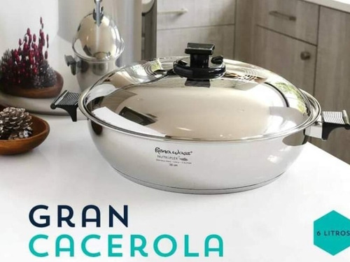 Paellera Grande O Gran Cacerola Rena Ware 6 Litros 38cm 