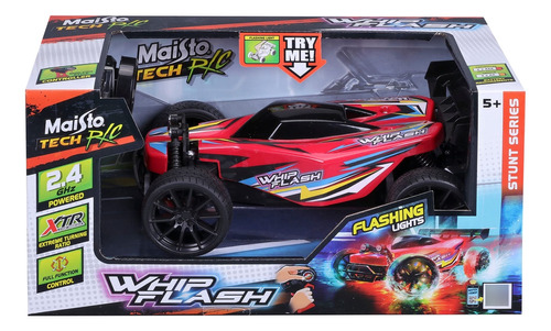 Maisto Tech R/c Whipflash - Carrito Iluminado De 2,4 Ghz, C.