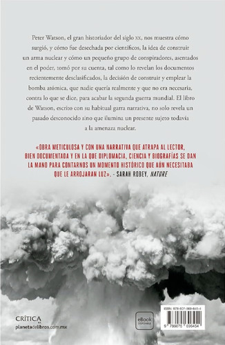 Libro Historia Secreta De La Bomba Atómica Original