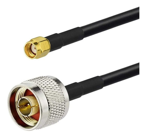 Cable N Macho A Rpsma Conector Macho Con Cable Coaxial Rg58