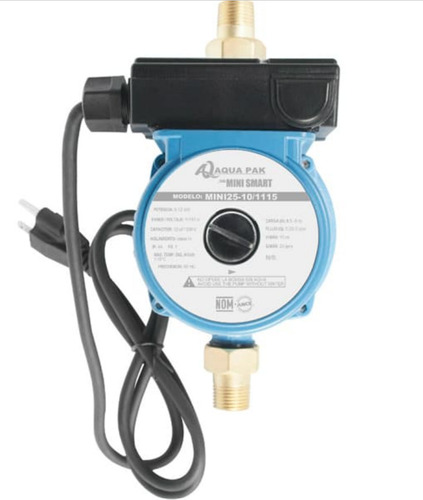 Bomba Presurizador Automático 1/6 Hp Mini Smart Aqua Pak
