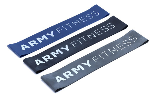 Pack Powerband Theraband 500 Mm X 3 Unidades Army