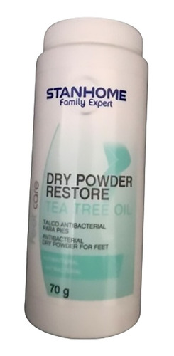 Dry Powder Stanhome Talco Pies Mal Olor Sudoración Tea Tree