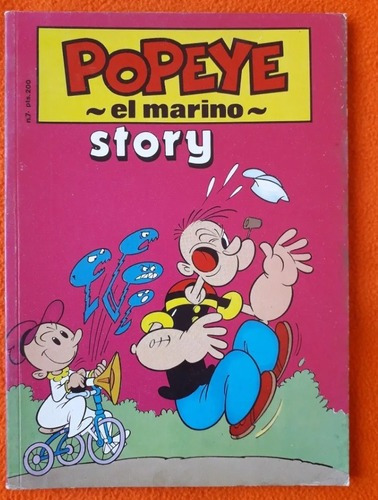 Revista A Color De Popeye El Marino Historieta