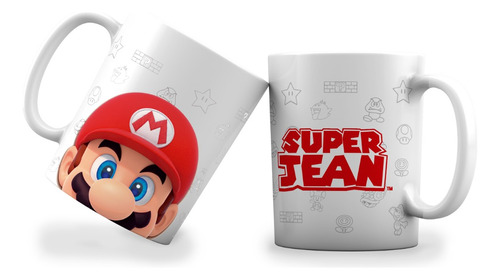 Mario Bros - Taza Personalizada 11 Oz