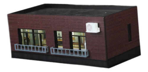 Diorama De Construcción De Casa Modelo A Escala Ho 1/64, B
