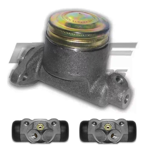 Bomba De Freno + 2 Cilindros + 2 Flex Delanteros Ford Falcon