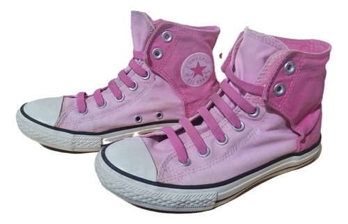 Botita Converse Chuck Taylor All Star Rosa Talle 35 21.5 Cms