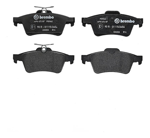 Balatas Brembo Mazda 3 Saloon (bk) 2 2004 A 2008 Low M. Tra
