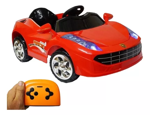 Mini Carro Elétrico Infantil Criança 6V com Controle Remoto