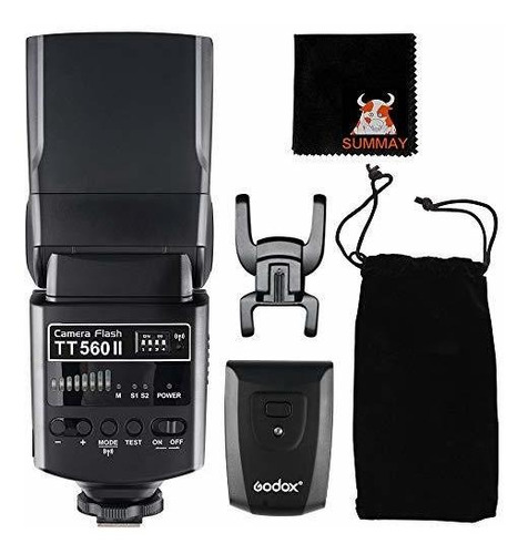 Ttii Gn Flash Speedlite Mhz Para Camara Reflex Canon Nikon