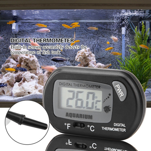 Termómetro Lcd Digital Para Pecera Y Acuario