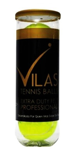 Tubo Pelotas Vilas One X 3 Balls Tenis Padel 