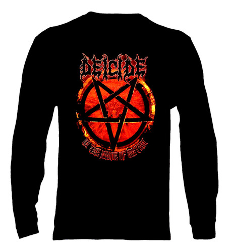 Polera Manga Larga Deicide - Ver 09 - In The Name Of Satan