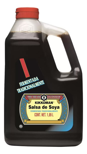 Salsa Soya Kikkoman Tradicional 1.89 L Sin Conservadores