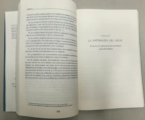 La Experiencia De Ser Tratado De Metafísica Usado 8/10 (Usado)