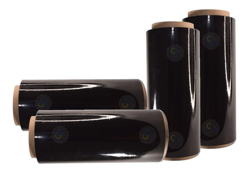 Imagen 1 de 1 de Rollo Vinipel Industrial Negro 20 Cm X 300 Mtr