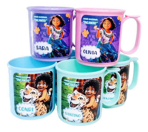 50 Tazas Personalizadas Cumpleaños Encanto Mirabel  Souvenir