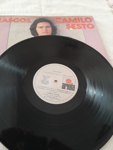 Disco Vinilo Camilo Sesto Rasgos Edición 1977 (Usado)