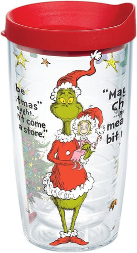 Dr. Seuss Christmas Quote Made In Usa Vaso Aislado De D...