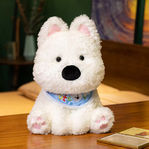 Wa Peluche De West Highland Sentado, Regalo De Cumpleaños