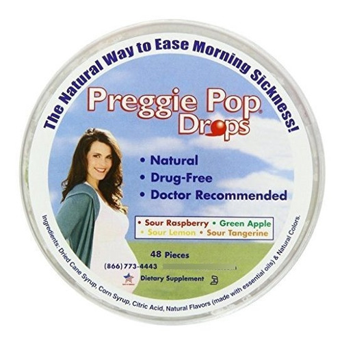 Imagen 1 de 3 de Tres Lollies Preggie Pop Gotas Contenedor - Maternidad