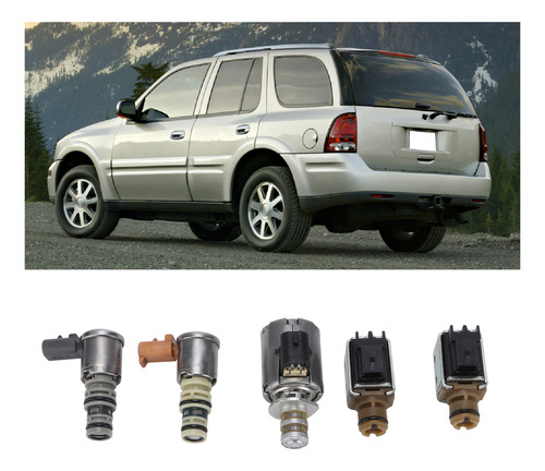 5 Unidades De Solenoides De Transmisión 4l60e 4l65e De Repue