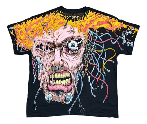 Playera Liquid Blue Logan Tee Travis Scott