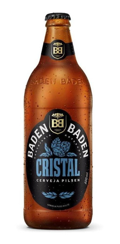Imagem 1 de 1 de Cerveja Brasileira Baden Baden Cristal Garrafa 600ml