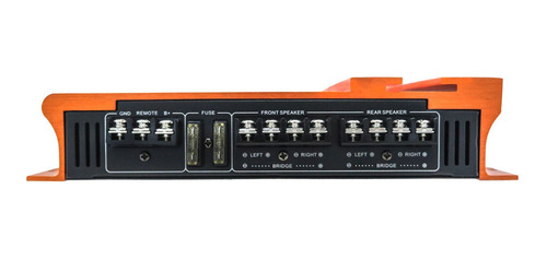 Imagen 4 de 6 de Amplificador Fuente Dub By Audiobahn 2400w 4ch Para Woofer