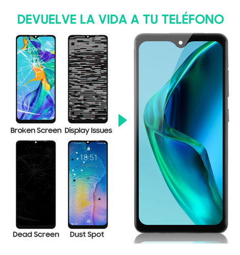 Pantalla Táctil Oled De La Marca Agcut Con Marco Para Samsung Galaxy A52 5g Sm-a526b, Sm-a526b/ds, Sm-a5260, Sm-a526w, Sm-a526u, Sm-a526u1 (compatible Con Huella Digital)