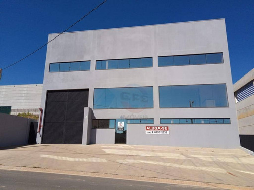 Galpão, 1088 M² - Venda Por R$ 3.600.000,00 Ou Aluguel Por R$ 17.400,00/mês - Centro Empresarial De Indaiatuba - Indaiatuba/sp - Ga0578