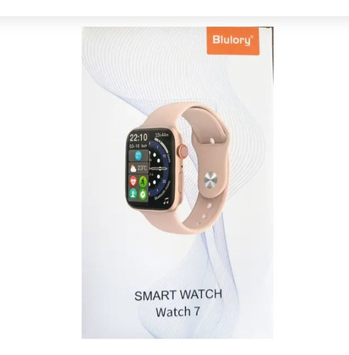 Relógio Smartwatch Watch 7 Blulory Rosa