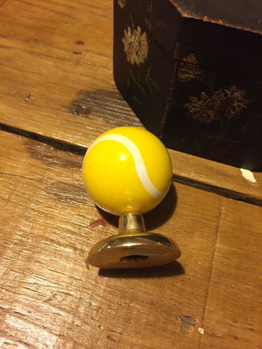 Imagen 5 de 8 de Reloj Mesa Vintage Pelota Tenis