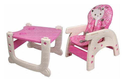 Silla Comedor Escritorio Bebe Niño Niña Infantil 2 En 1 Wow!