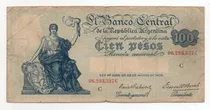 Comprar Billete 100 Pesos Moneda Nacional Progreso Bottero 1896