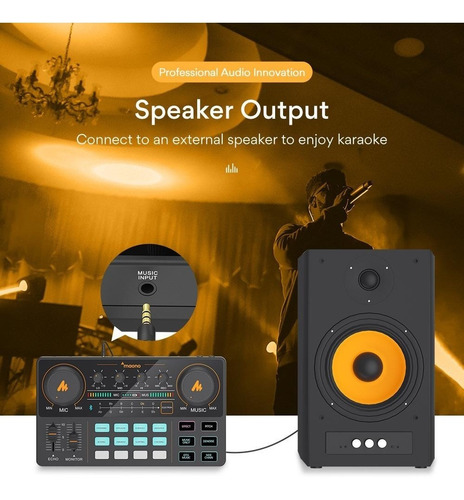 Imagen 4 de 7 de Maono Au-am200 Pack Streaming Placa + Micrófono + Accesorios