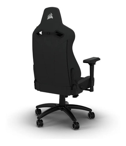 Imagen 2 de 6 de Silla Gamer Corsair Tc200 Tela Negro / Negro Cf-9010049-ww