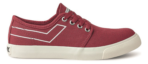 Zapatillas Pony West Ox Canvas Rojo-po206004