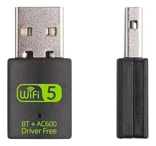 Usb Adapter Dual Band Receptor Wifi 2.4 + Bluetooth 4.2