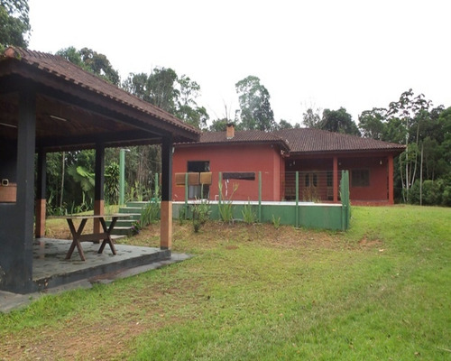 Imagem 9 de 30 de Excelente Sítio, Ideal Para Lazer, Contendo Casa Sede Arejada Em Fino Acabamento Localizado Em Juquitiba. - 204 - 32982738
