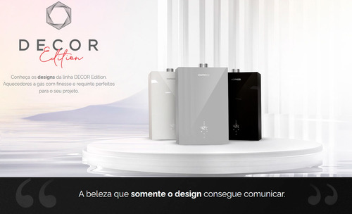 Aquecedor Komeco Ko 26sl Prata Decor Edition Wifi Bivolt Glp Prateado Glp