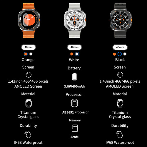 Smartwatch Reloj Inteligente Hombres Gps Track Para Android