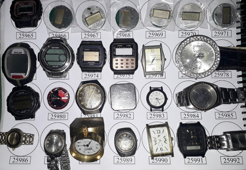 Lote 94 Sucatas Casio E Outros- Máquina Do Tempo